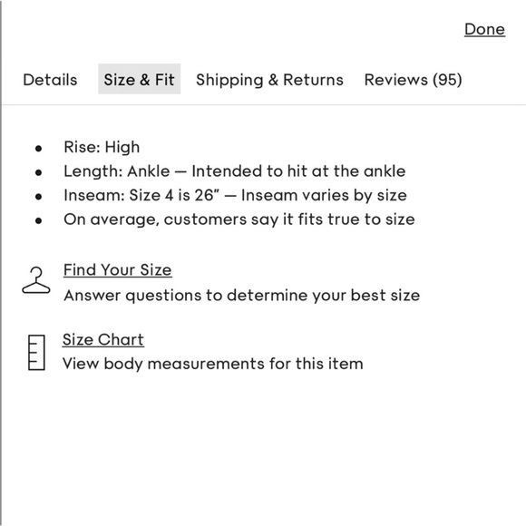 Aritzia Wilfred Meilna Cropped Vegan Leather Pant Sage Green Sz 6 - Picture 10 of 10